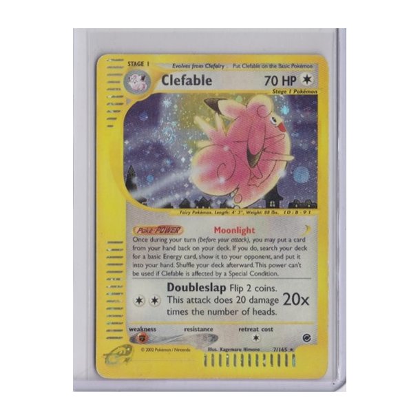Clefable Holo Rare (brugt)