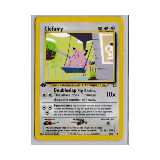 Clefairy 1st Edition (brugt)