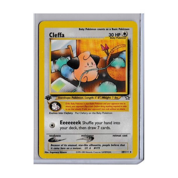 Cleffa 1st Edition (brugt)