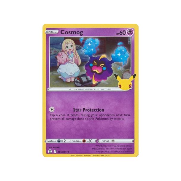 Cosmog Holo Rare