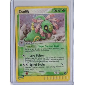 Cradily Holo Rare (brugt)
