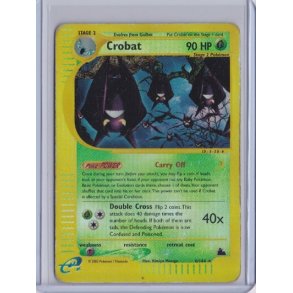 Crobat Reverse Holo Rare (brugt)