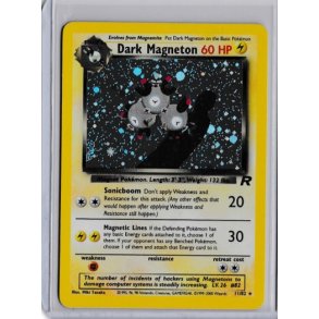 Dark Magneton Holo Rare (brugt)