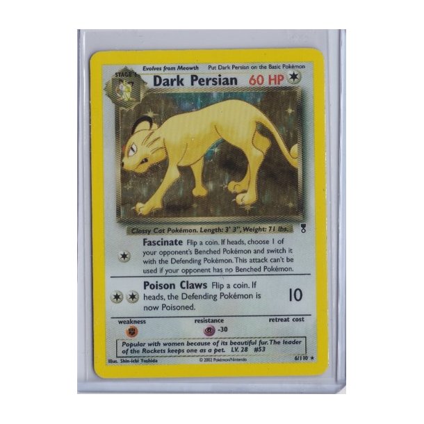Dark Persian Holo Rare (brugt)