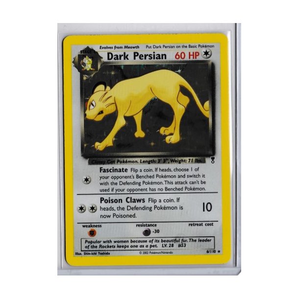 Dark Persian Holo Rare (brugt)
