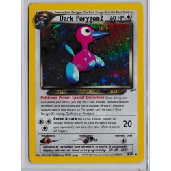 Dark Porygon2 Holo Rare (brugt)