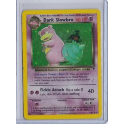 Dark Slowbro Holo Rare (brugt)
