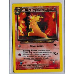 Dark Typhlosion Holo Rare (brugt)