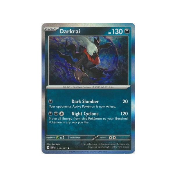 Darkrai Holo Rare