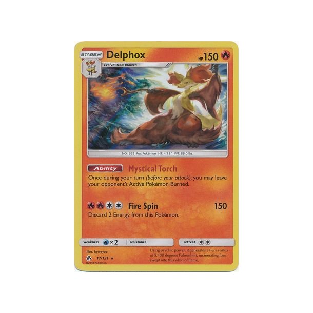 Delphox Holo Rare