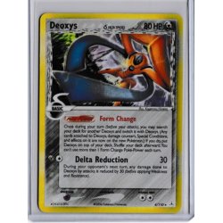 Deoxys Holo Rare (brugt)