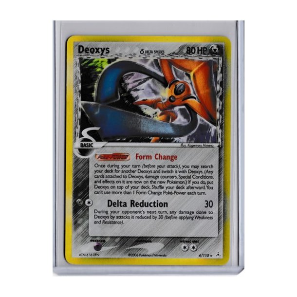 Deoxys Holo Rare (brugt)