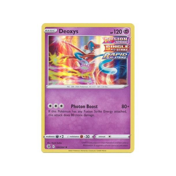 Deoxys Holo Rare