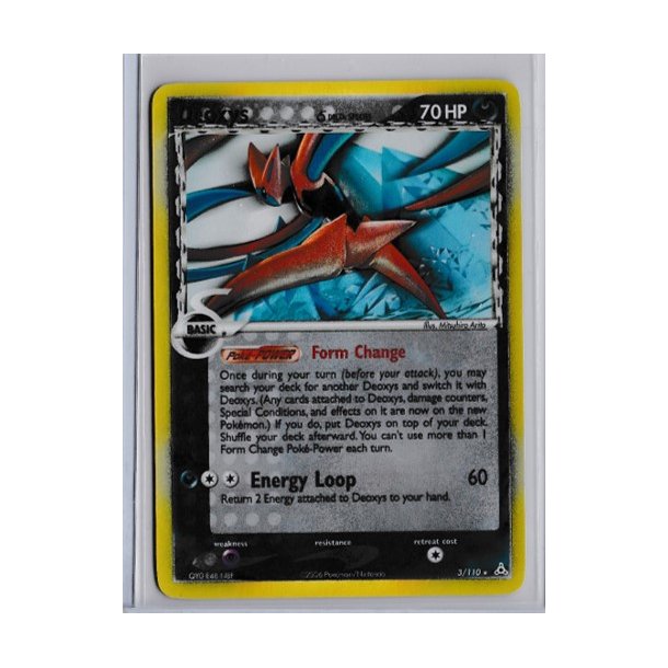 Deoxys Holo Rare (brugt)