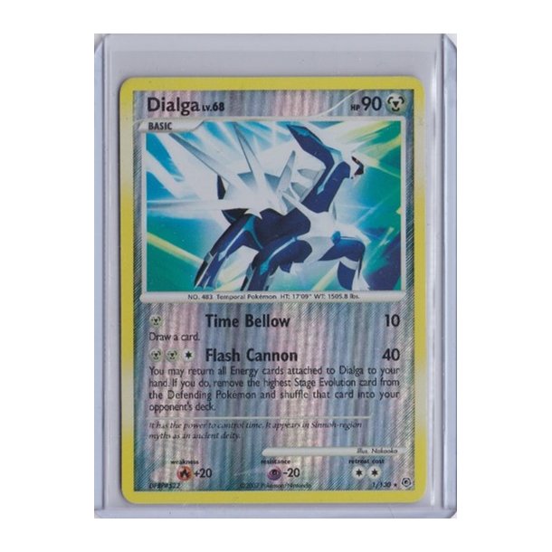 Dialga Holo Rare (brugt)