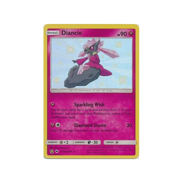 Diancie Shiny Rare