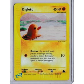 Diglett Holo Rare (brugt)