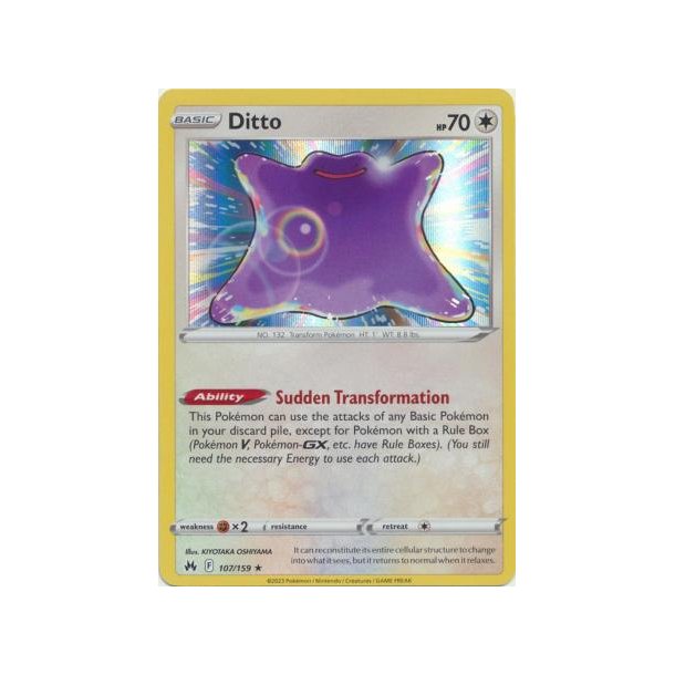 Ditto Holo Rare