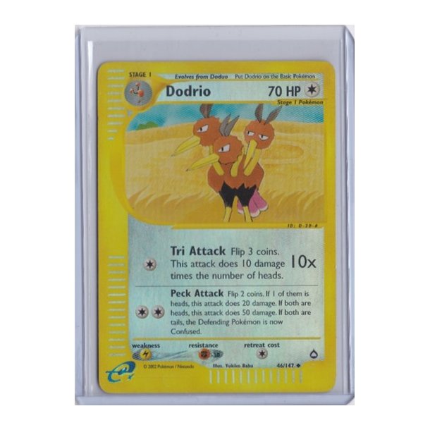 Dodrio Reverse Holo (brugt)
