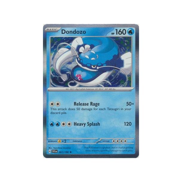 Dondozo Holo Rare