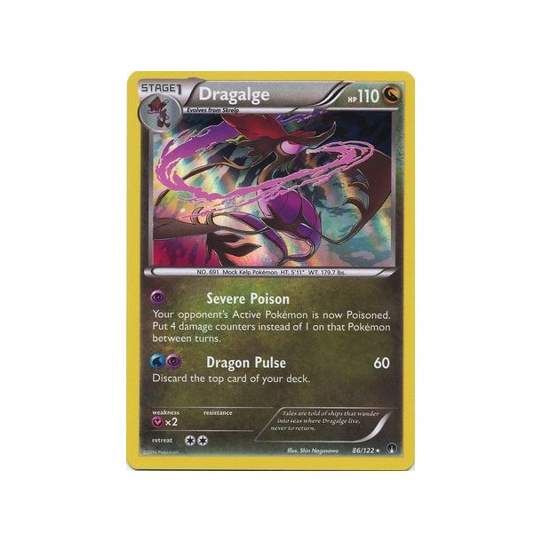 Dragalge Holo Rare