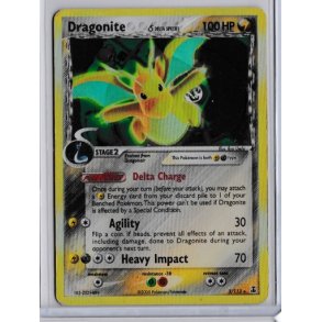 Dragonite Holo Rare (brugt)