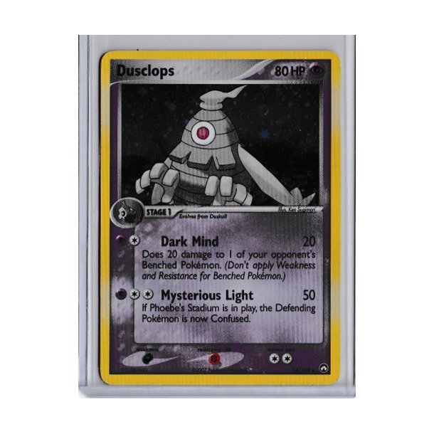 Dusclops Holo Rare (brugt)