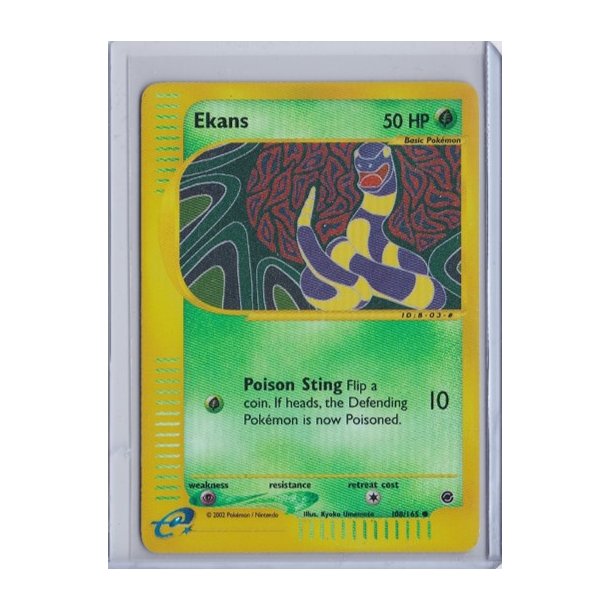 Ekans Reverse Holo (brugt)