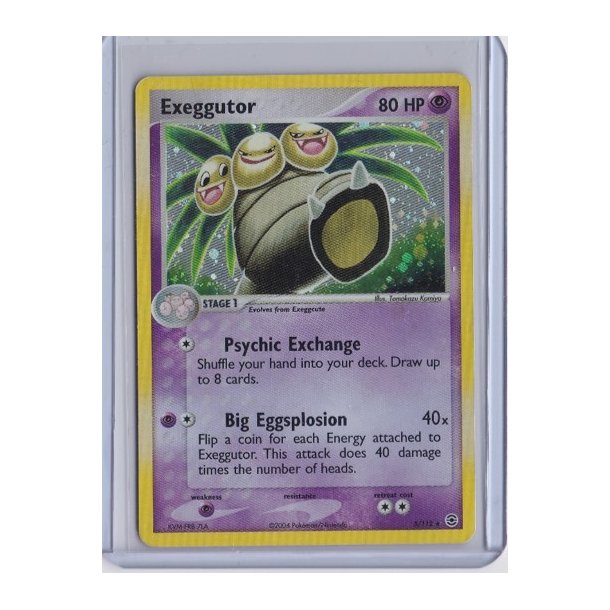Exeggutor Holo Rare (brugt)