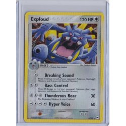 Exploud Holo Rare (brugt)