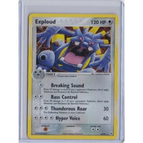 Exploud Holo Rare (brugt)