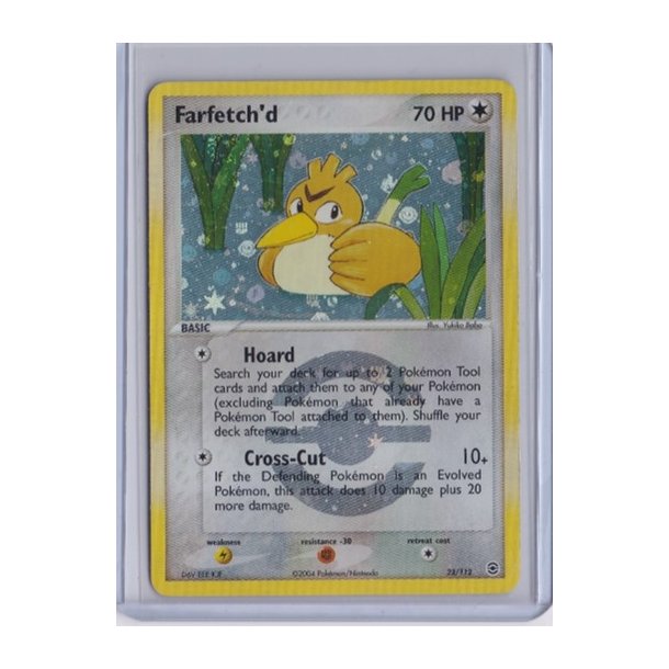 Farfetch'd Holo Rare (brugt)