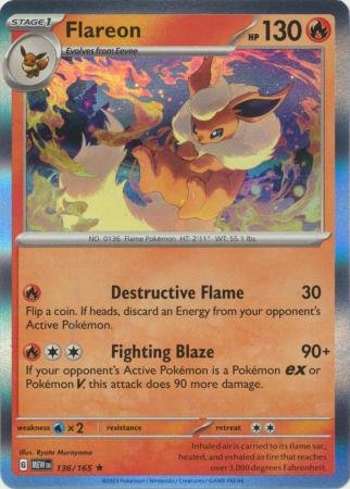 Flareon Holo Rare - Holo Rare - Pokemonshop