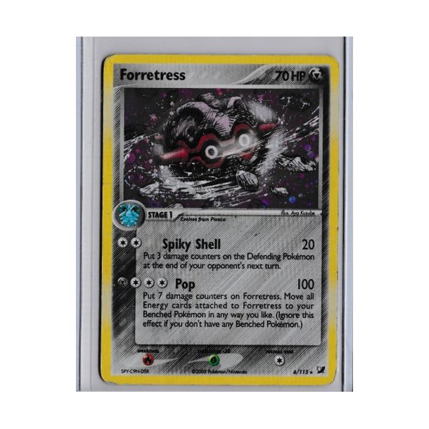 Forretress Holo Rare (brugt)