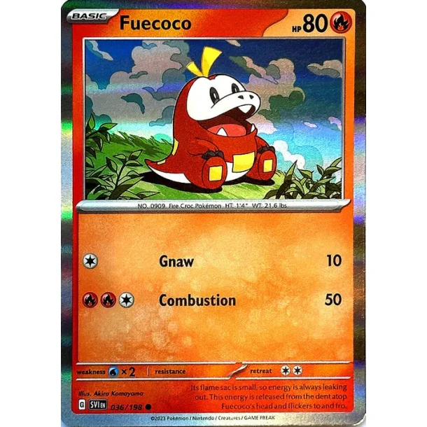 Fuecoco Holo 