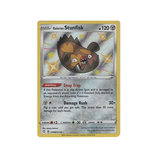 Galarian Stunfisk Shiny Rare