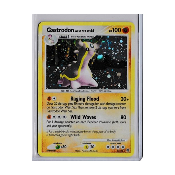 Gastrodon Holo Rare (brugt)