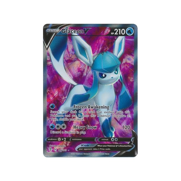 Glaceon Full Art V