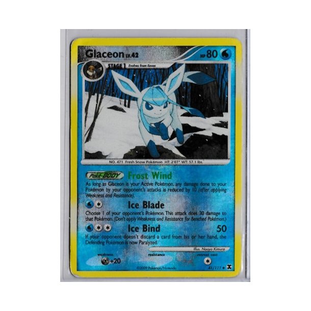 Glaceon Reverse Holo (brugt)