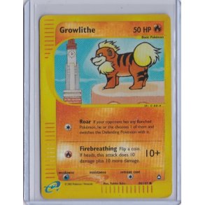 Growlithe Reverse Holo (brugt)