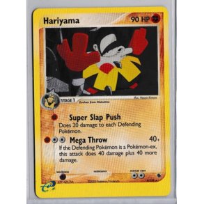 Hariyama Reverse Holo (brugt)