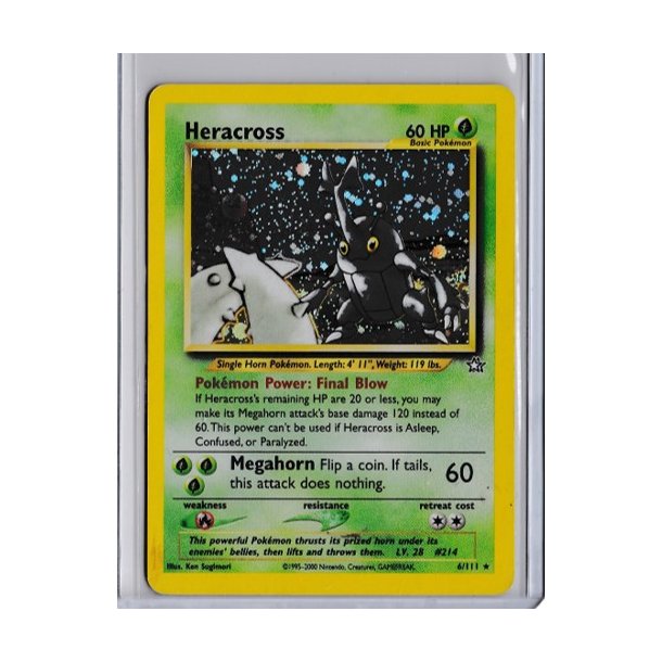 Heracross Holo Rare (brugt)
