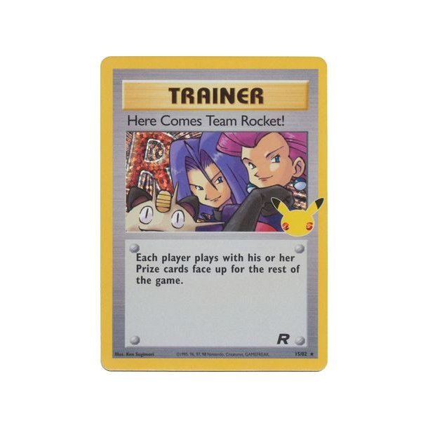 Here Comes Team Rocket Holo Rare