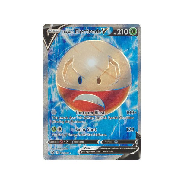 Hisuian Electrode Full Art V