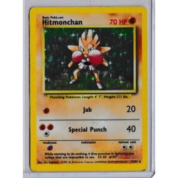 Hitmonchan Holo Rare (brugt)