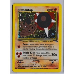 Hitmontop Holo Rare (brugt)