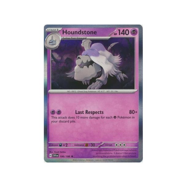 Houndstone Holo Rare