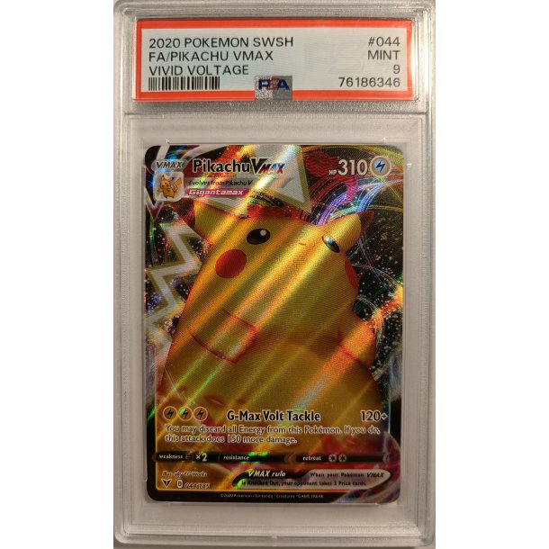 Pikachu VMAX PSA 9 PSA