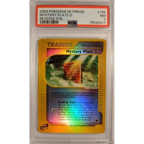 Mystery Plate Reverse Holo - PSA 7
