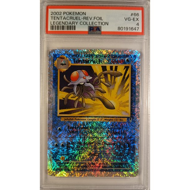 Tentacruel Reverse Foil - PSA 4